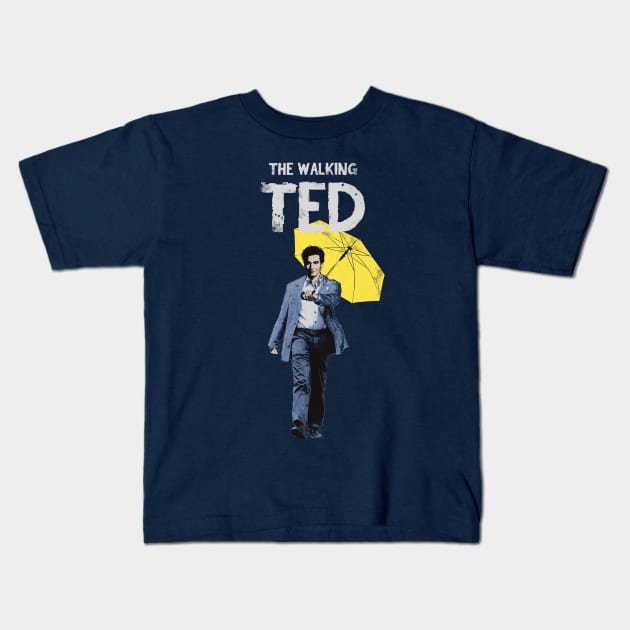 The Walking Ted Kids T-Shirt by RosettaP